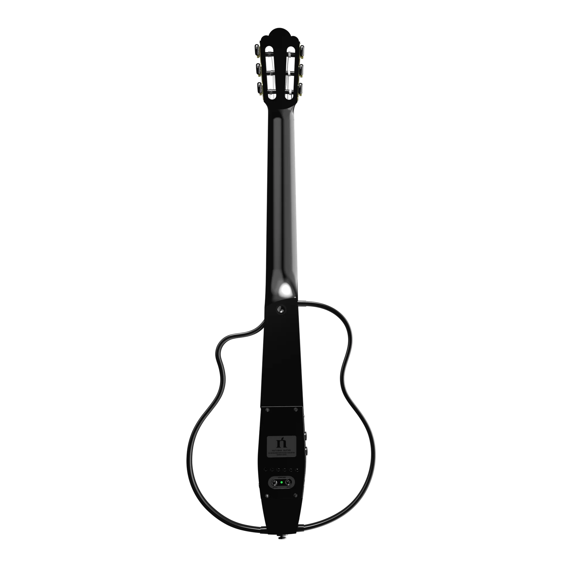 Đàn Guitar Silent Classic Natasha NBSG Nylon, Black - Việt Music