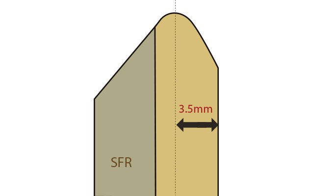 Bearing edges (Mép vỏ trống cắt ngang)