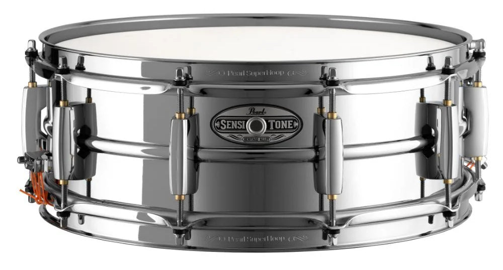 Trống Snare Pearl Sensitone Heritage Alloy Steel