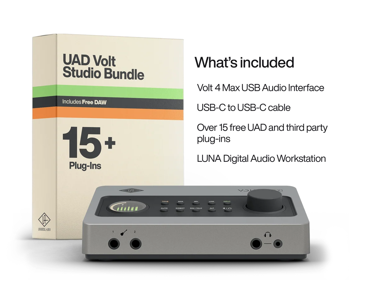 Audio Interface Universal Audio Volt 4 Max USB - Việt Music