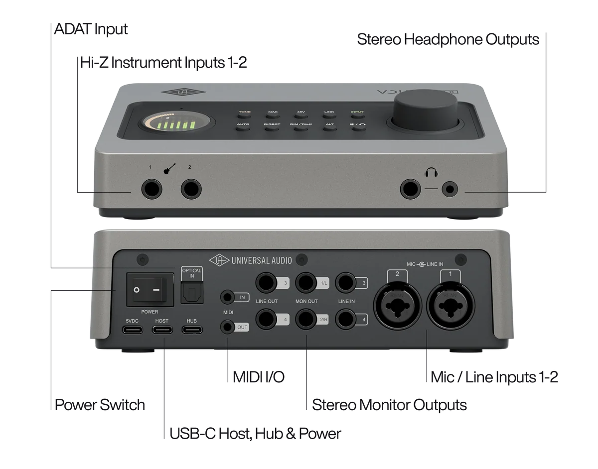 Audio Interface Universal Audio Volt 4 Max USB - Việt Music
