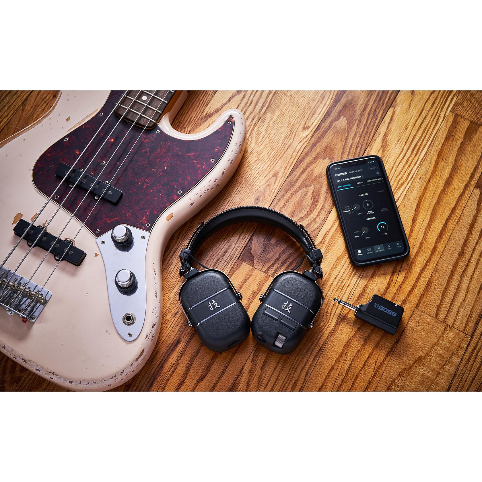 Amplifier Boss Waza-Air Bass Wireless Headphone, Head 0.35W - Việt Music