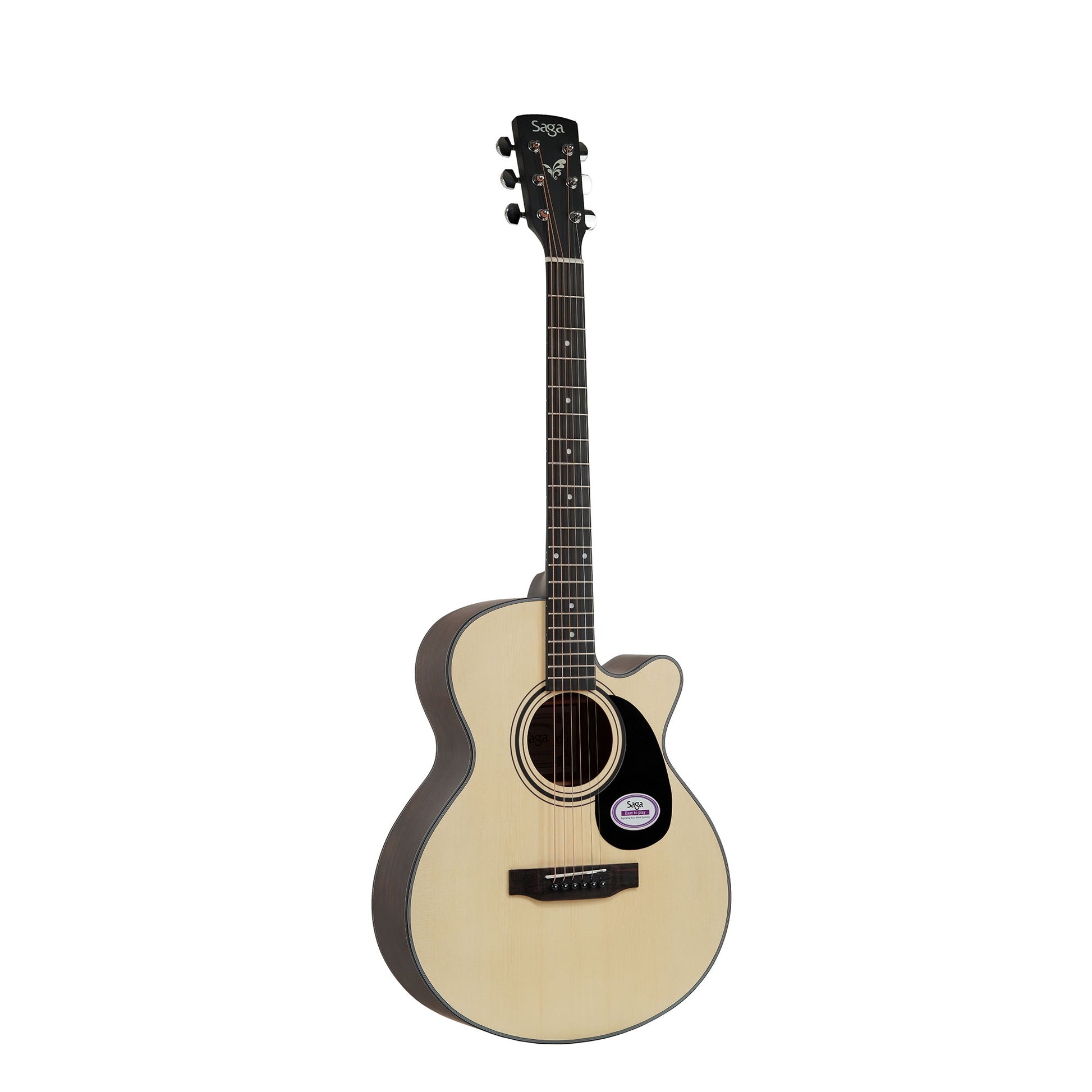 Đàn Guitar Acoustic Saga SA600CE - Việt Music