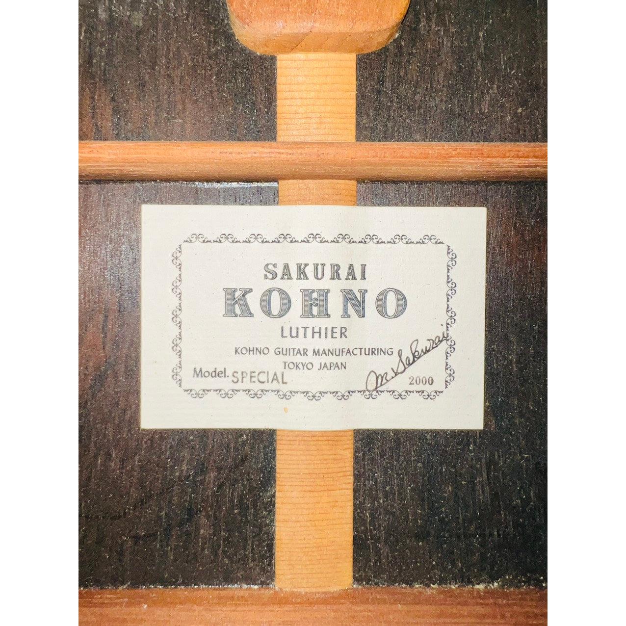 Đàn Guitar Classic Sakurai Kohno Special Spruce 2000 - Qua Sử Dụng - Việt Music