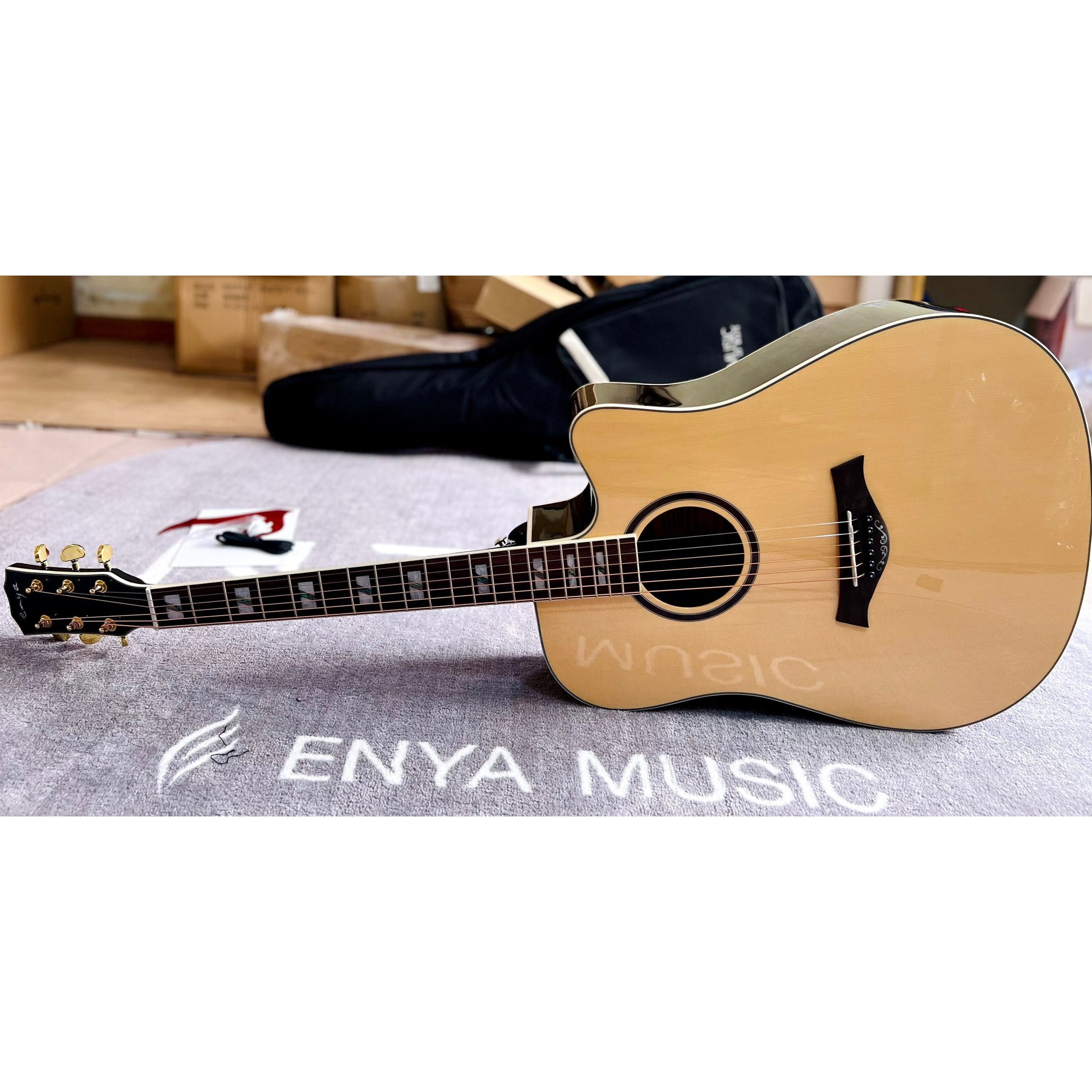 Đàn Guitar Acoustic Enya ED-18 EQ AcousticPlus - Việt Music