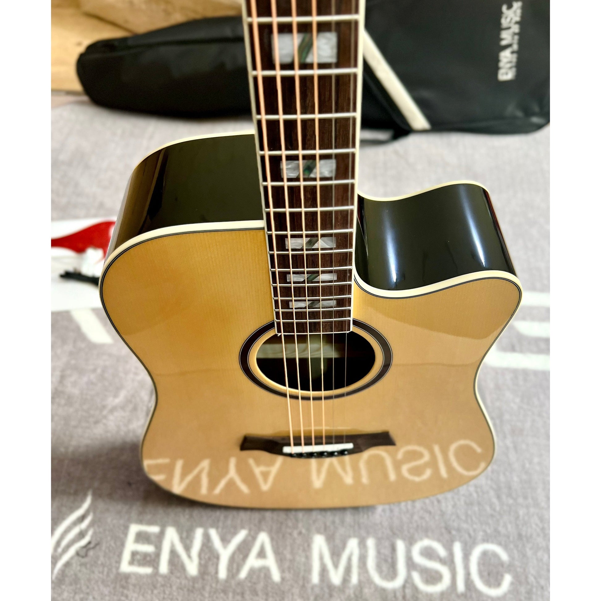 Đàn Guitar Acoustic Enya ED-18 EQ AcousticPlus - Việt Music