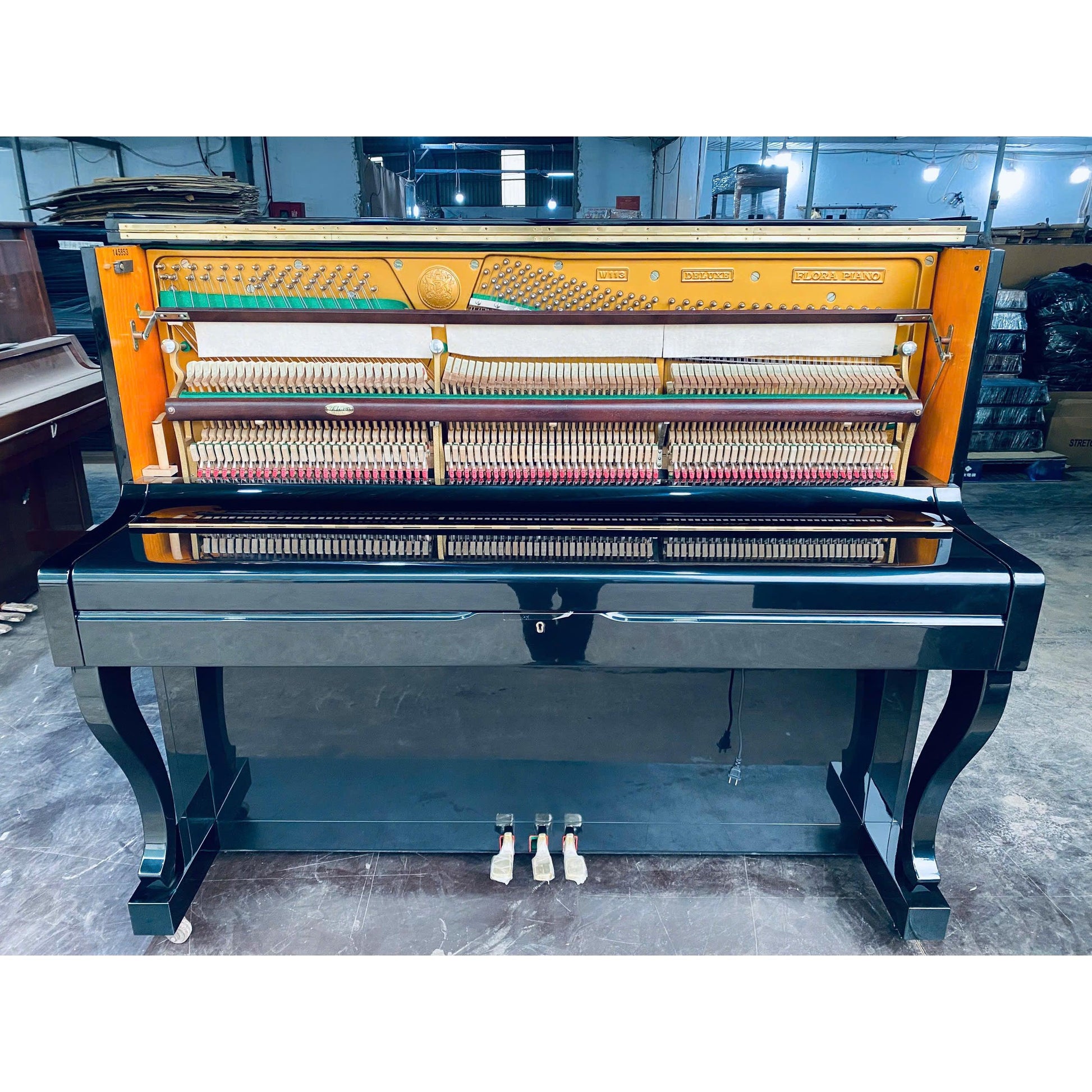 Đàn Piano Cơ Upright Earl Windsor W-113 - Qua Sử Dụng - Việt Music