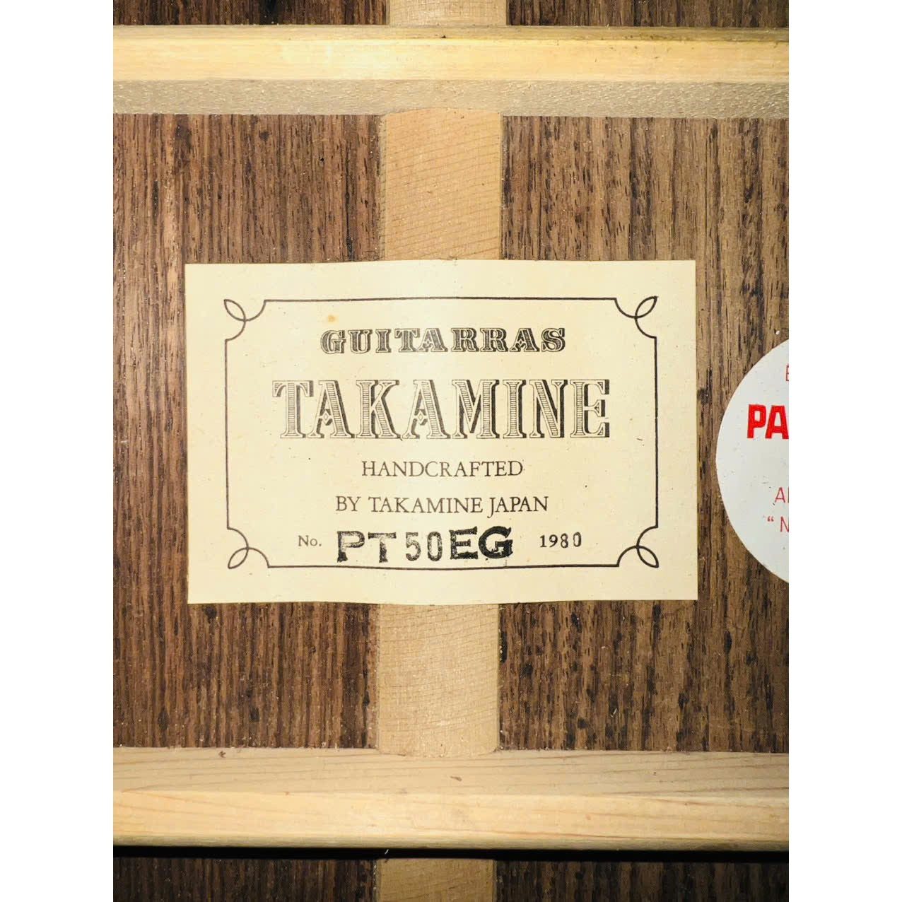 Đàn Guitar Classic Takamine PT-50EG 1980 - Qua Sử Dụng - Việt Music