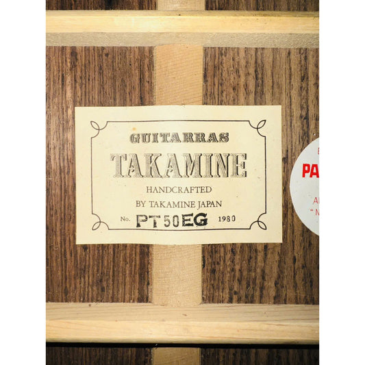 Đàn Guitar Classic Takamine PT-50EG 1980 - Qua Sử Dụng - Việt Music