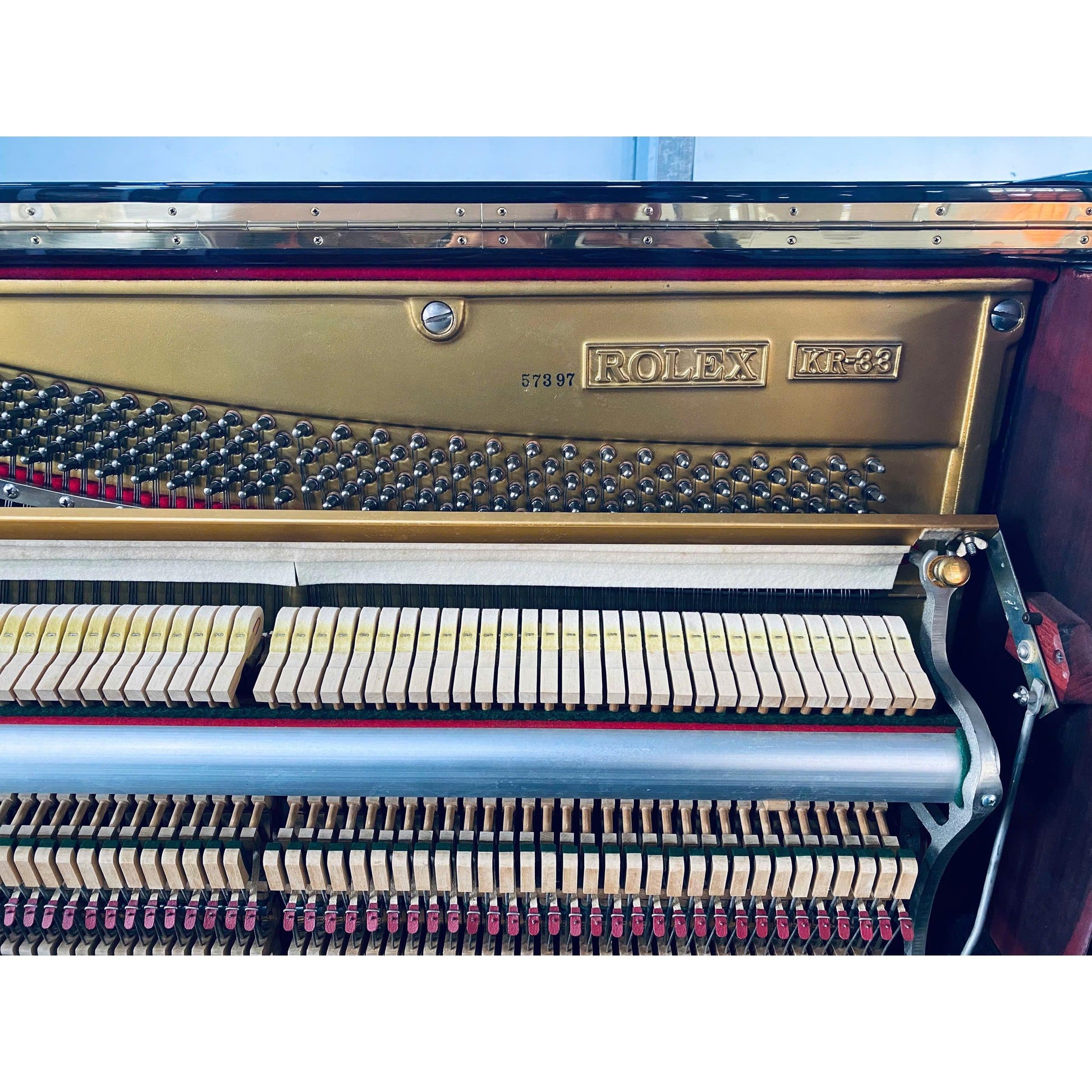 Đàn Piano Cơ Upright Rolex KR33 - Qua Sử Dụng - Việt Music