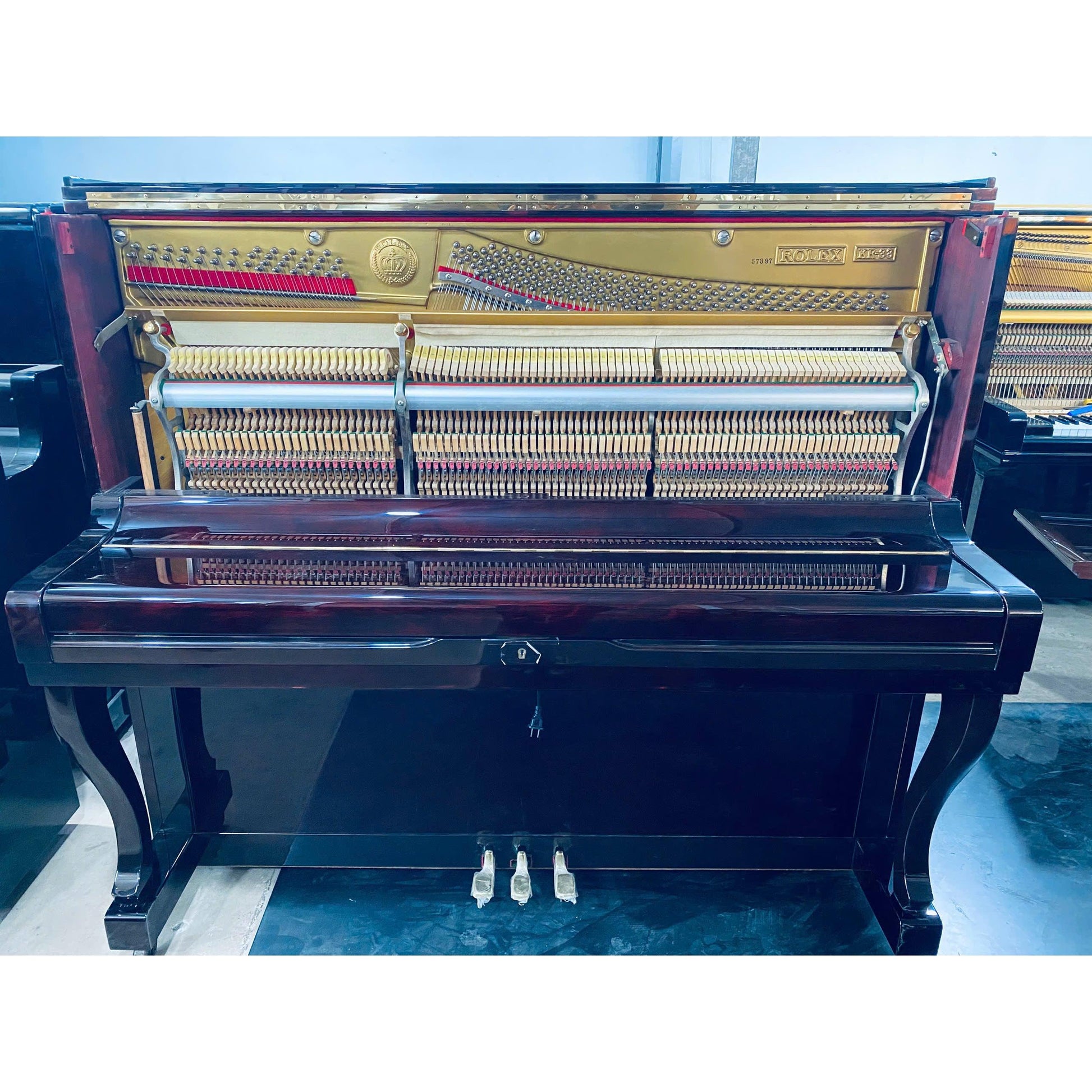 Đàn Piano Cơ Upright Rolex KR33 - Qua Sử Dụng - Việt Music