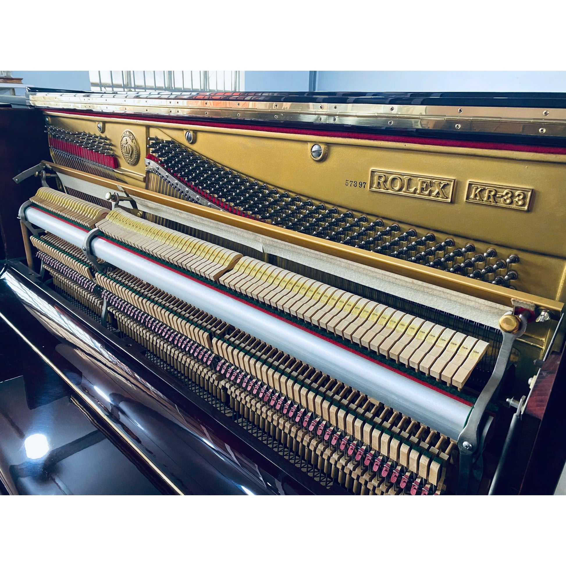 Đàn Piano Cơ Upright Rolex KR33 - Qua Sử Dụng - Việt Music