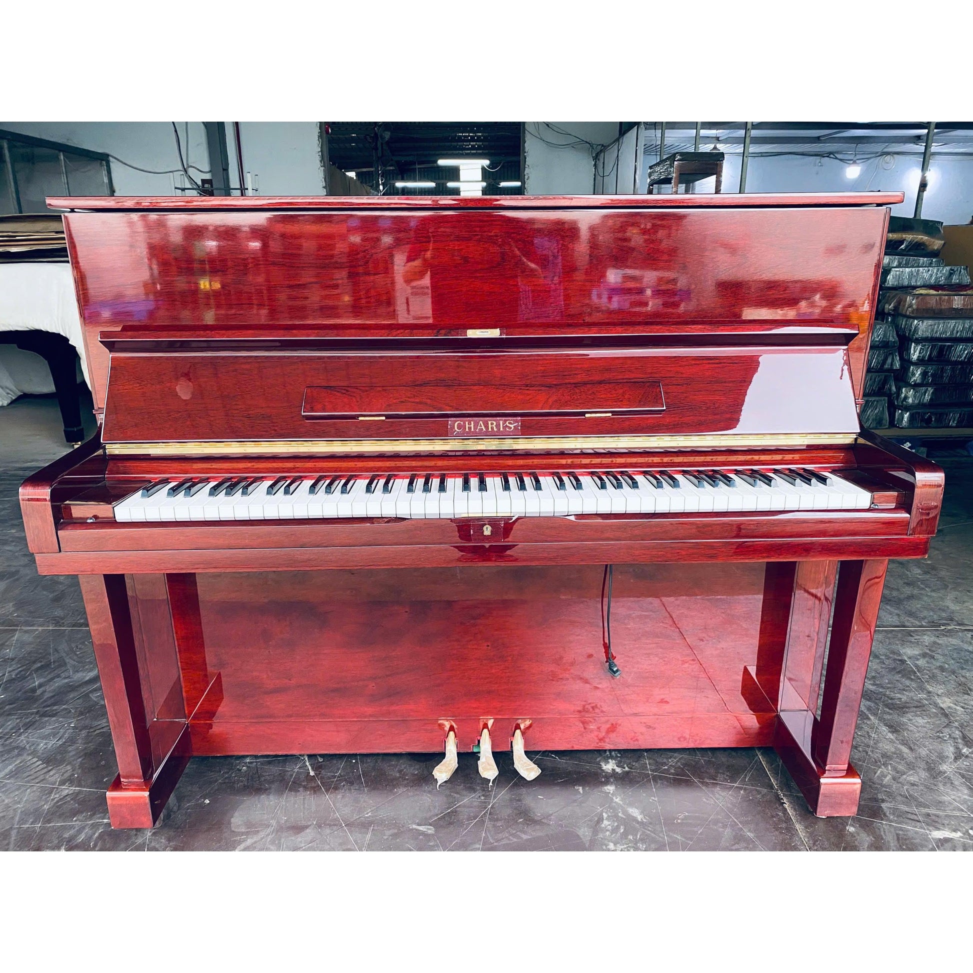 Đàn Piano Cơ Upright Charis AH-20 - Qua Sử Dụng - Việt Music