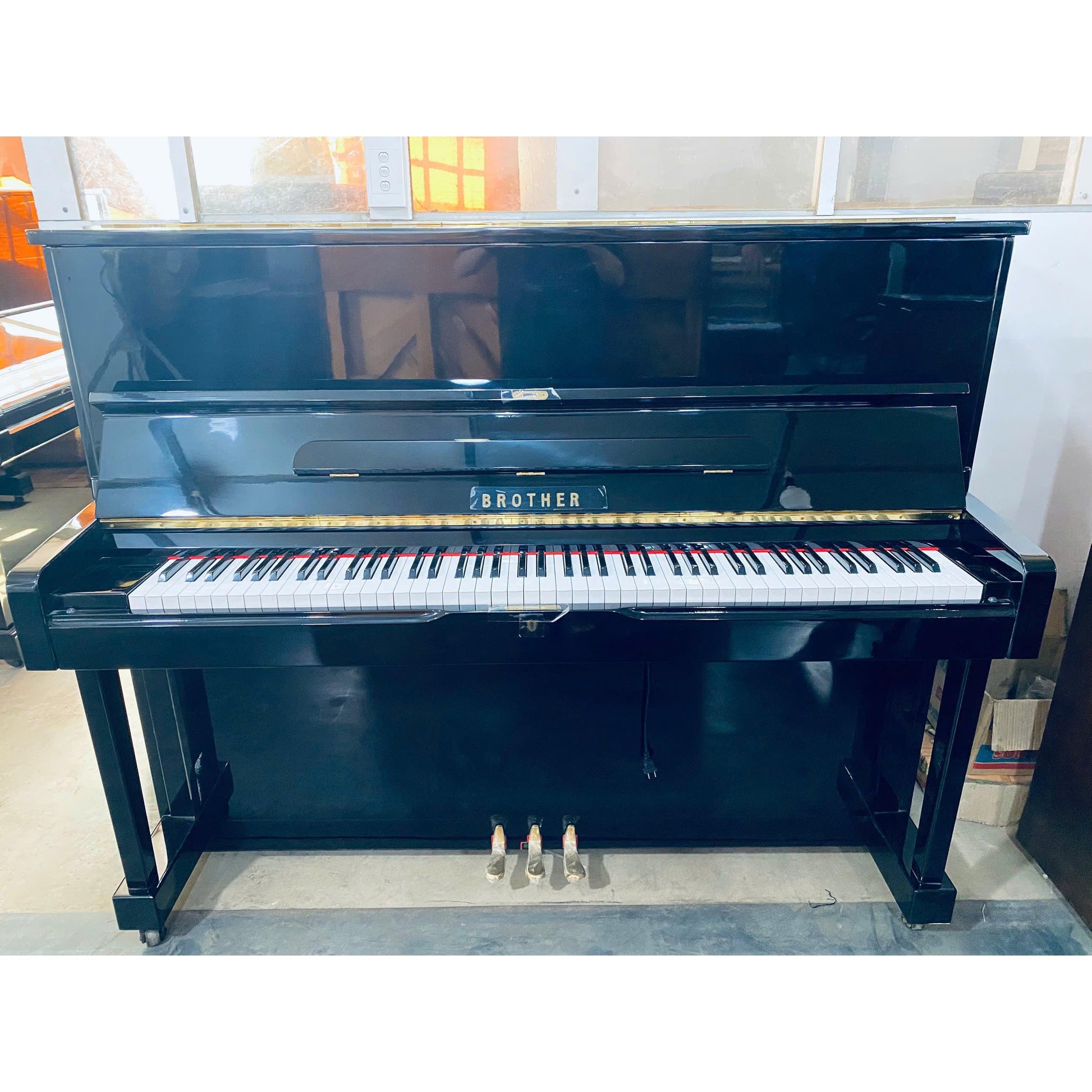 Đàn Piano Cơ Upright Brother GU-101 - Qua Sử Dụng - Việt Music