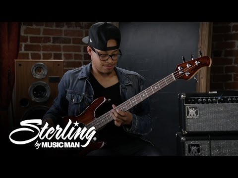 Đàn Guitar Bass Sterling By Music Man StingRay Ray34 H, Maple Fingerboard - 4 Strings