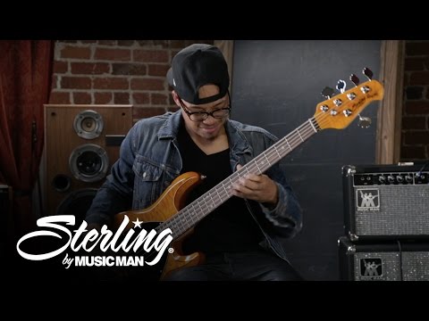 Đàn Guitar Bass Sterling By Music Man StingRay Ray35 H, Rosewood Fingerboard - 5 Strings
